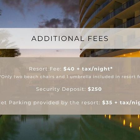 The Ultimate Resort - Beachfront 2 Bedroom Apartment With Direct Ocean View, Rooftop Pool, Hot Tub And Gym Hollywood Eksteriør bilde
